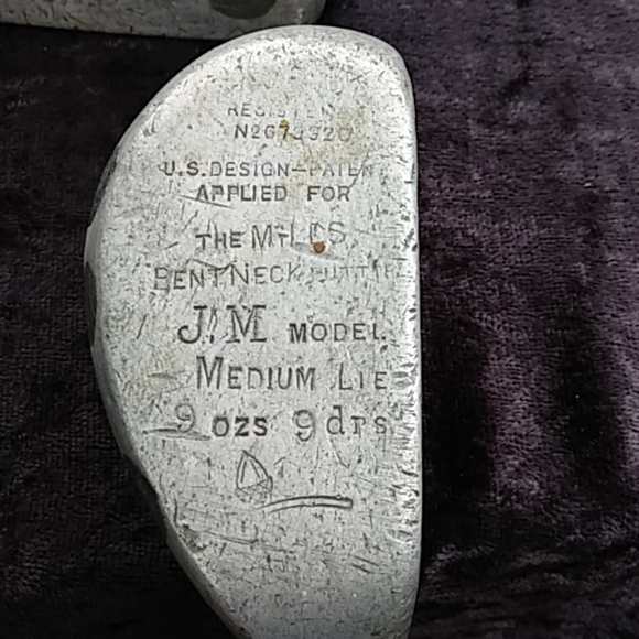 (SOLD) Vint Otey Crisman Hickory Shaft Golf Clubs - Picture 3 of 8